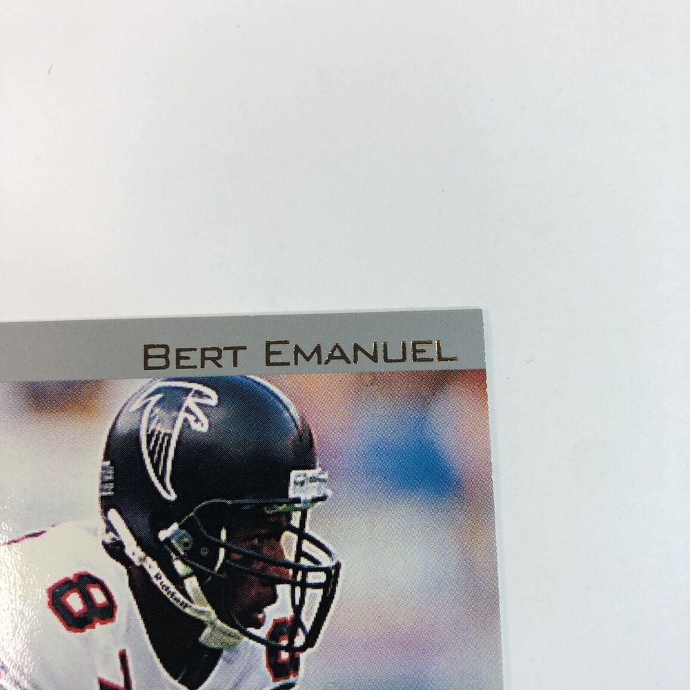 1994 Classic NFL Rookie Card BERT EMANUEL Atlanta Falcons, Super Bowl 29, Rare - Picture 4 of 10